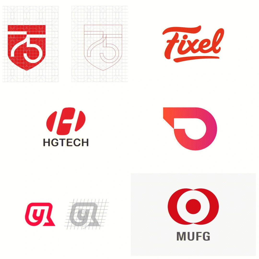 极简创意丨科技标志丨互联网logo丨商务logo