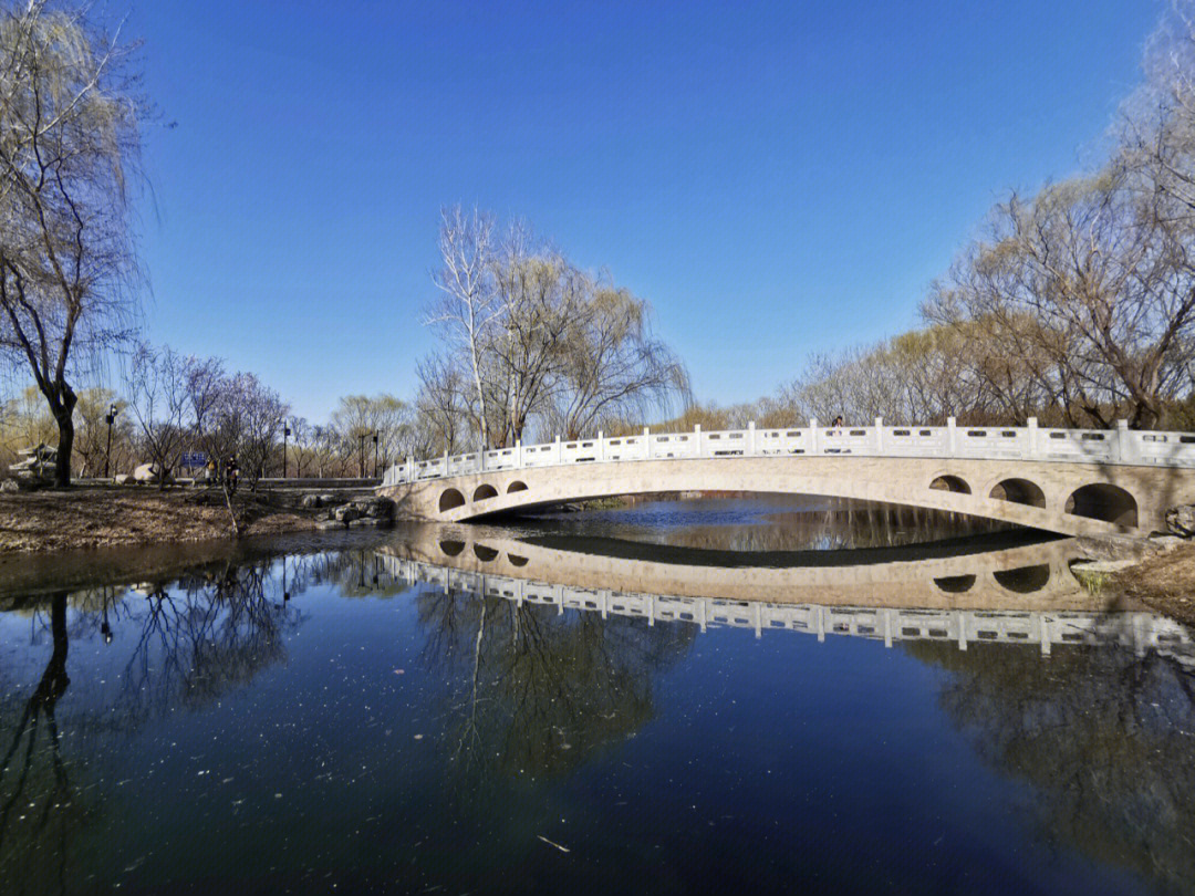 北京海淀宝藏公园两山公园人少景美