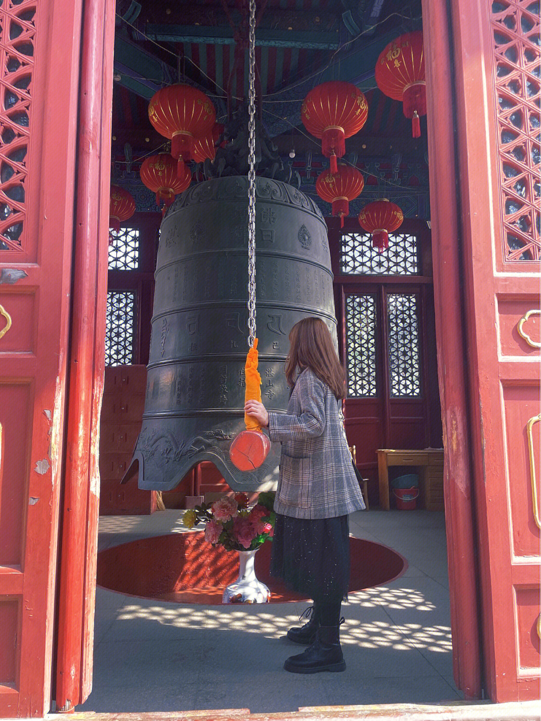 青岛湛山寺假和尚图片