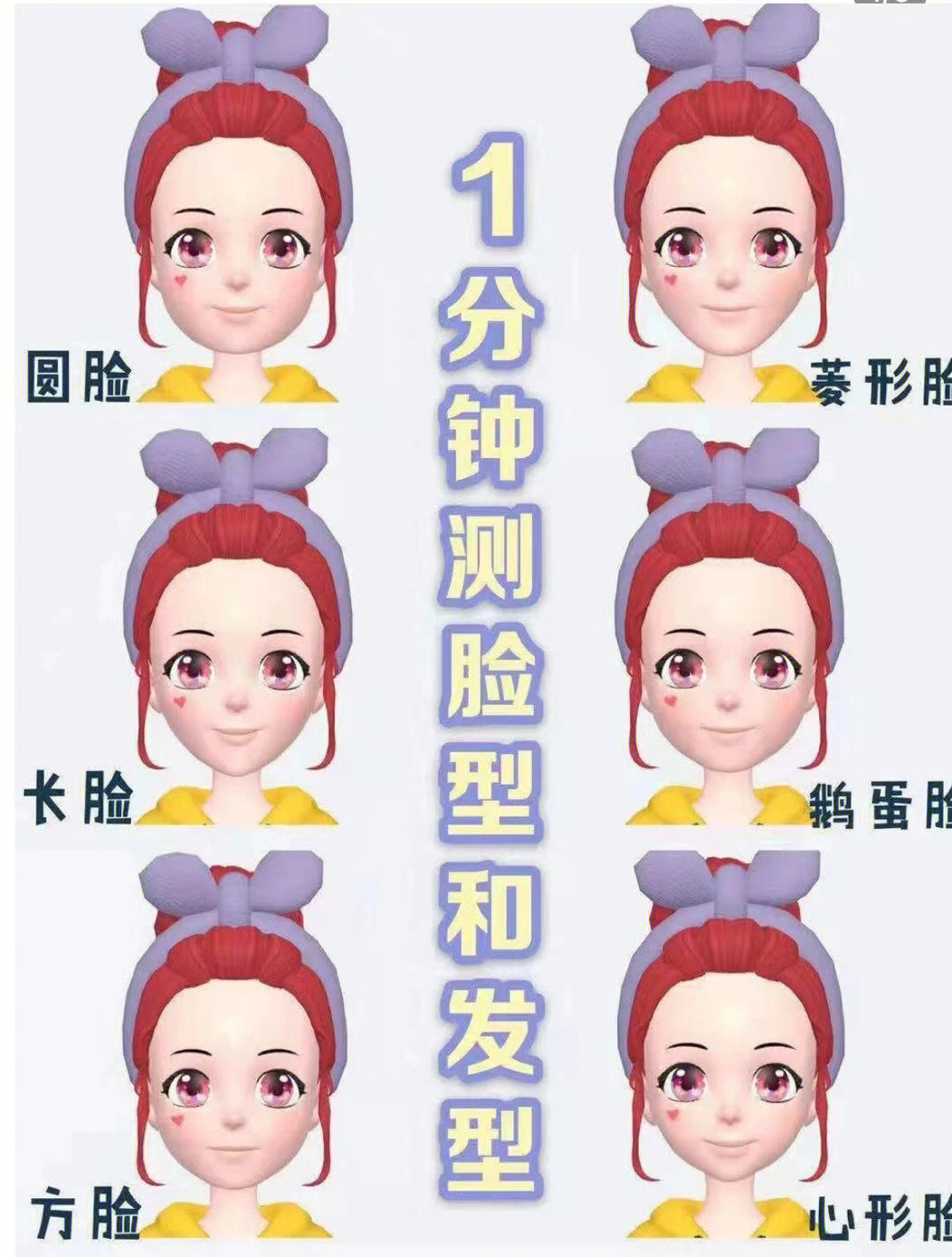 刘海设计与脸型搭配app图片
