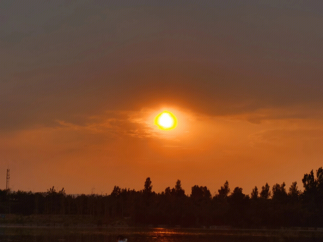 夕阳西下