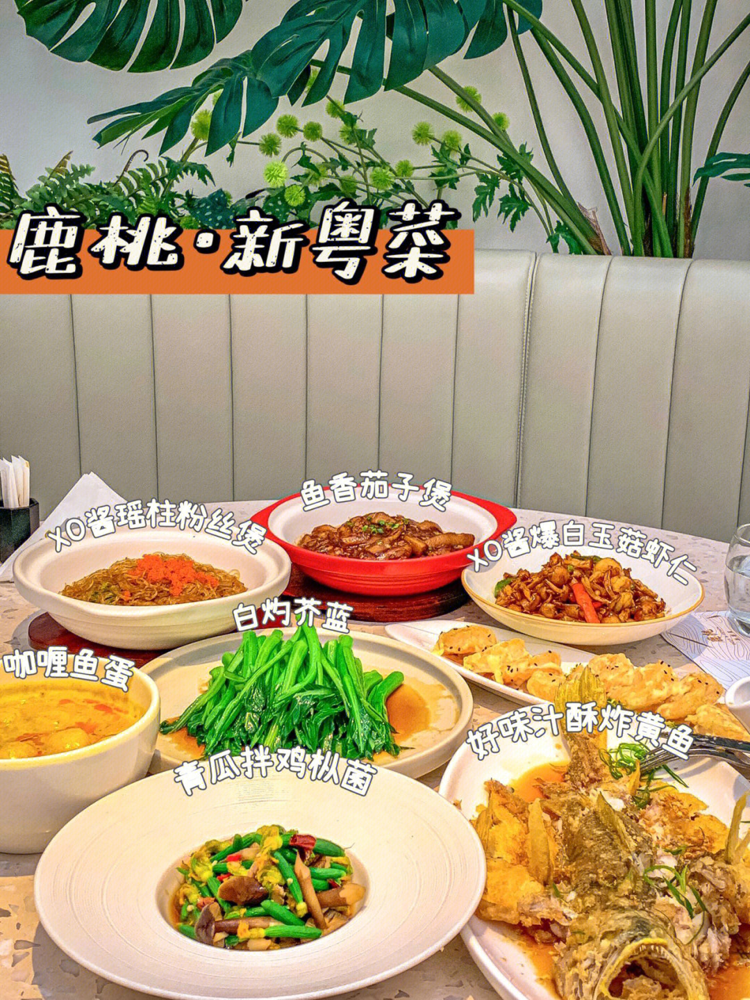 约会圣地环境超美的餐厅鹿桃61新粤菜