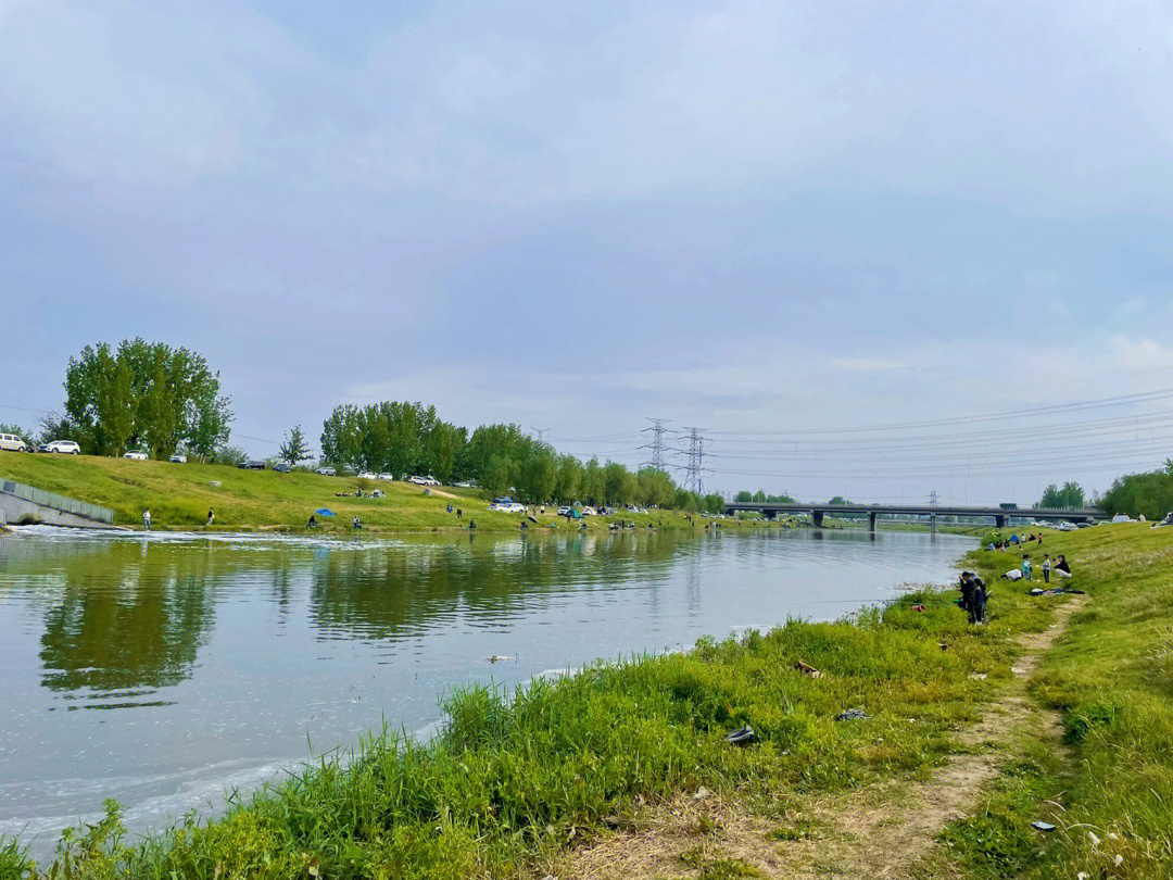 郑州索须河湿地公园图片