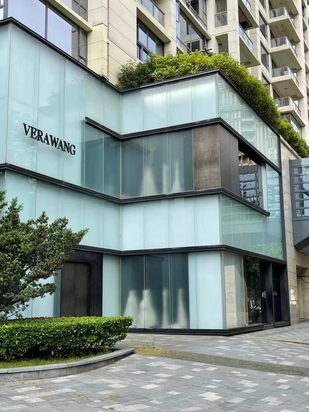 vera wang婚纱店门面图片