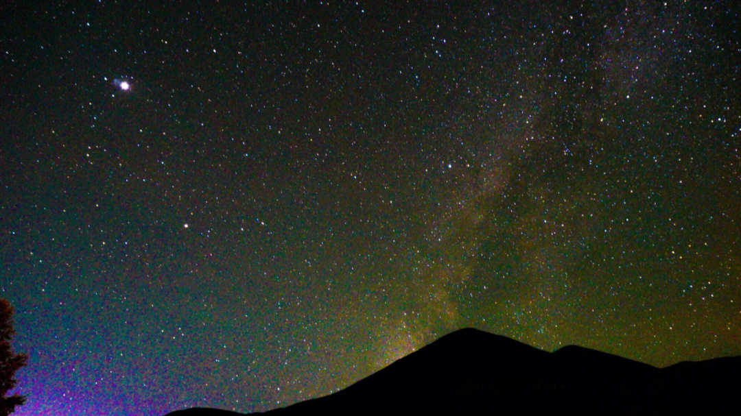 鱼子西星空照片图片