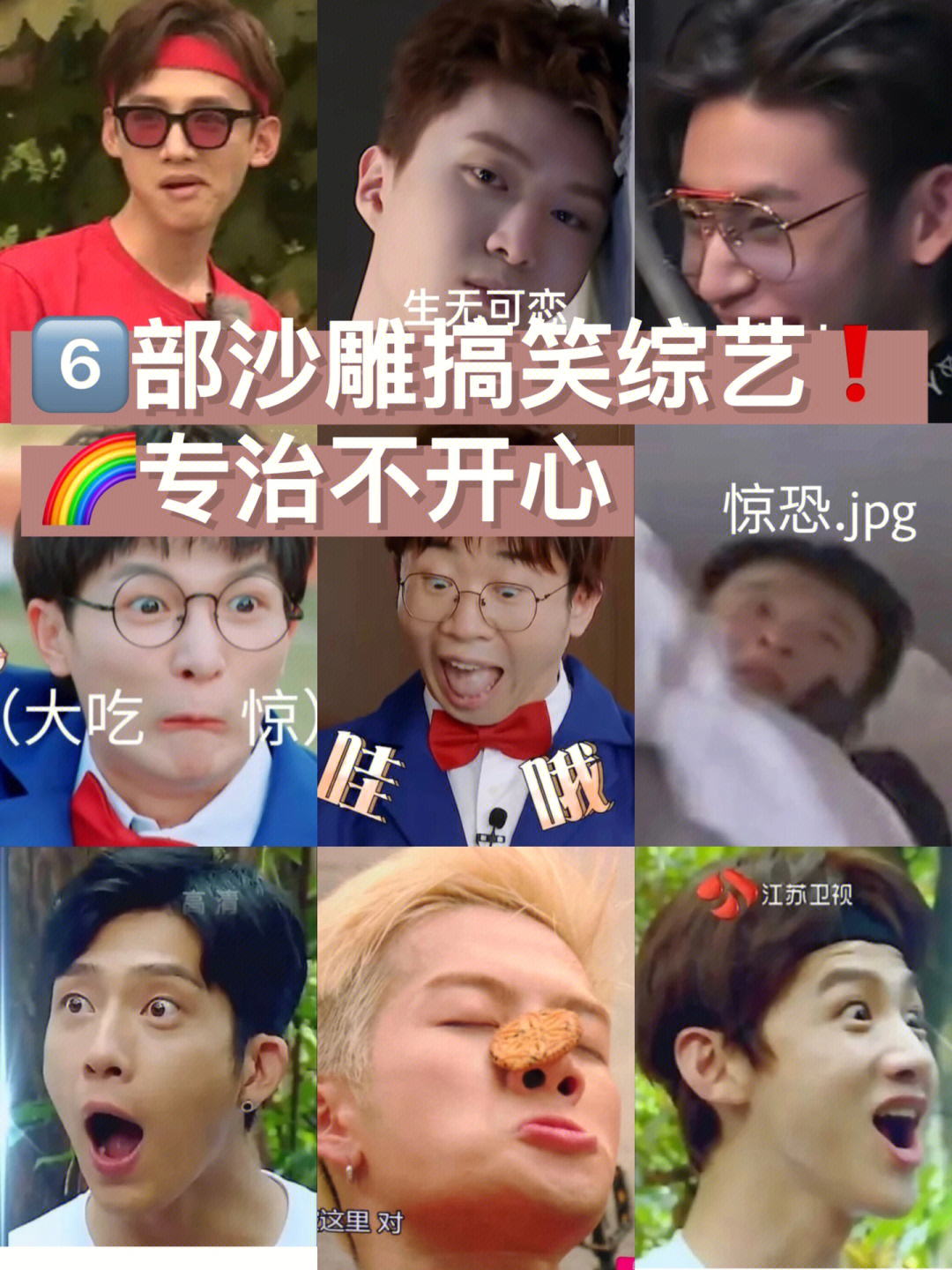 6部沙雕搞笑综艺专治不开心