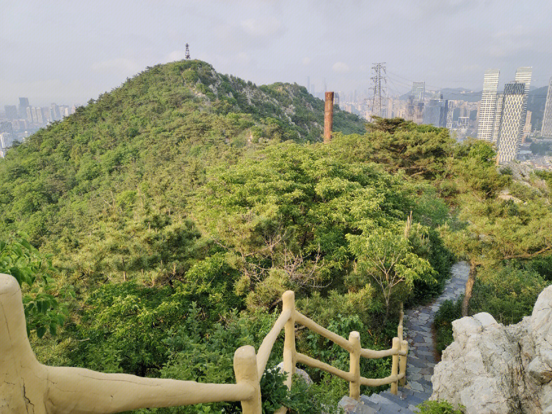 大连富国山公园 入口图片