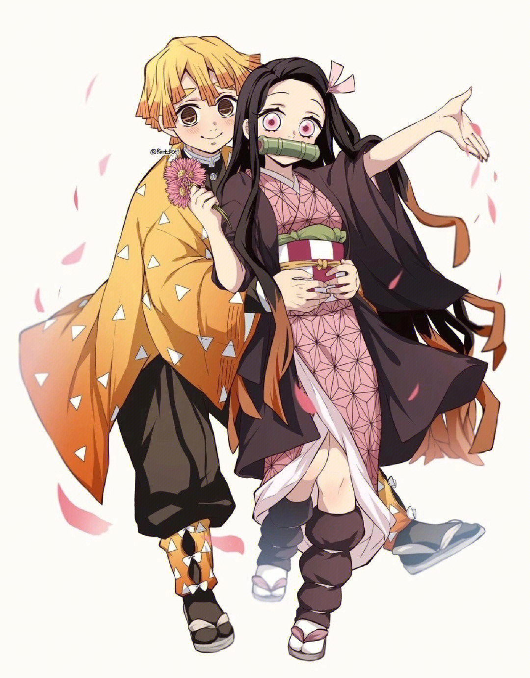 �收藏了好久的图片#鬼灭之刃cp