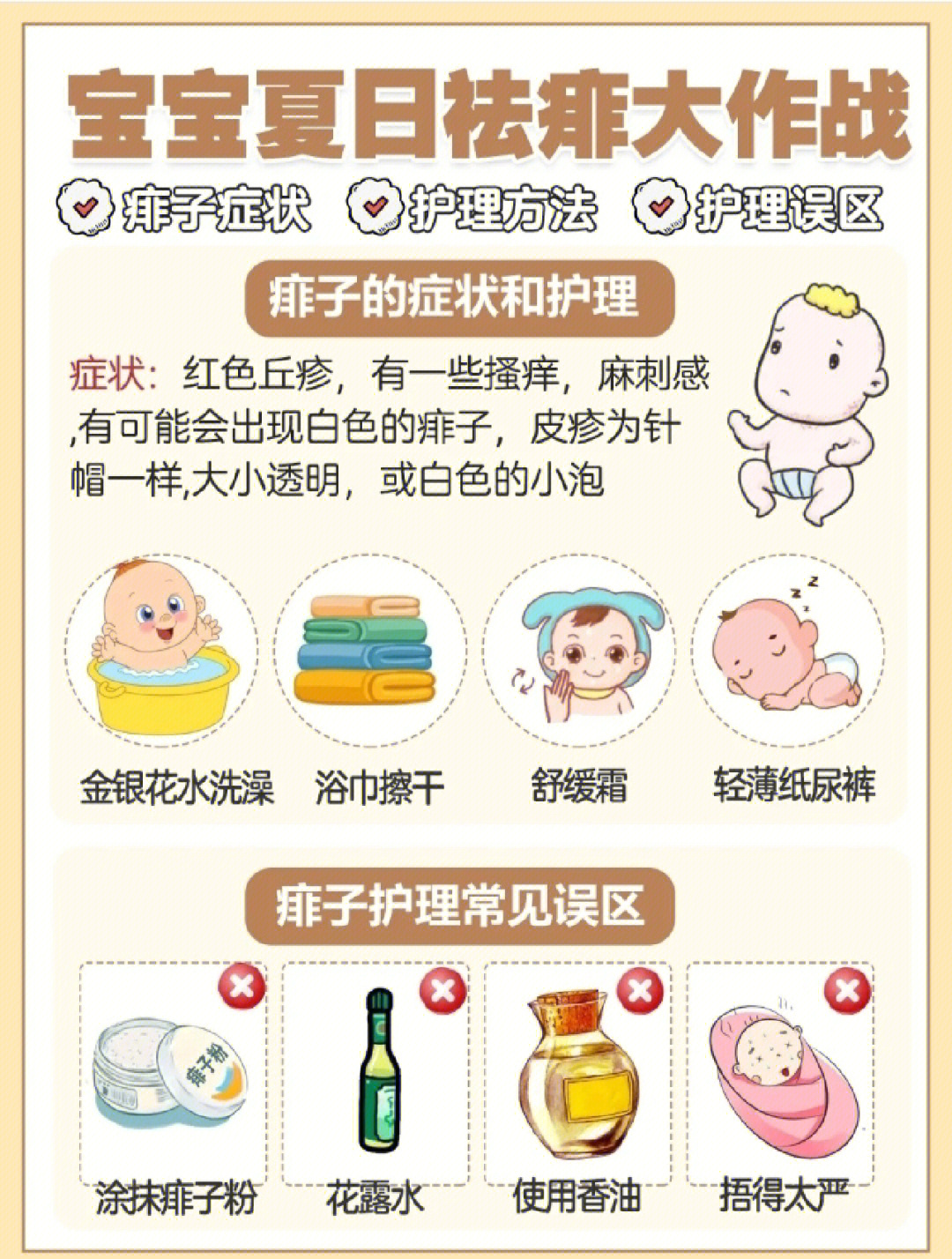 治痱子最有效的方法图片