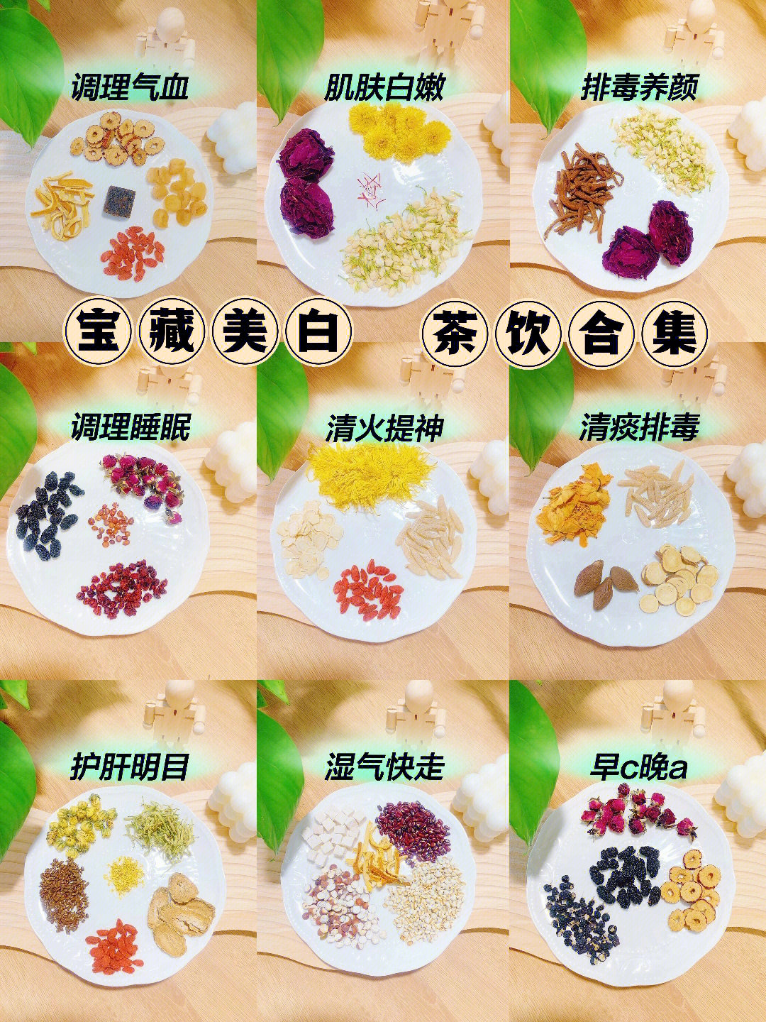 煮花果茶的配料表图片