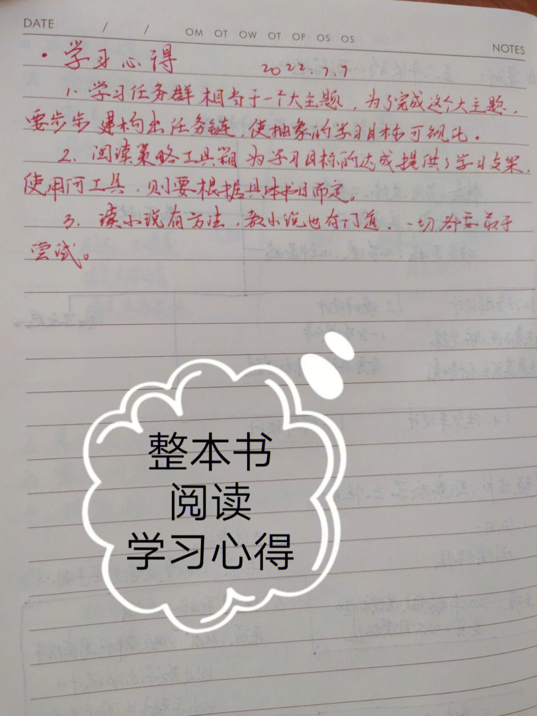 6015(给自己打卡加油)601591内容:整本书阅读 学习营90