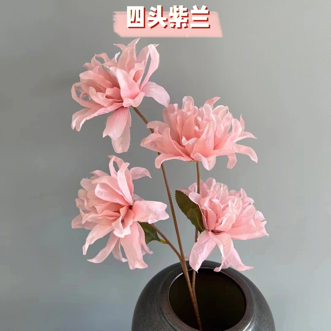 四头紫兰桌花地排花搭配