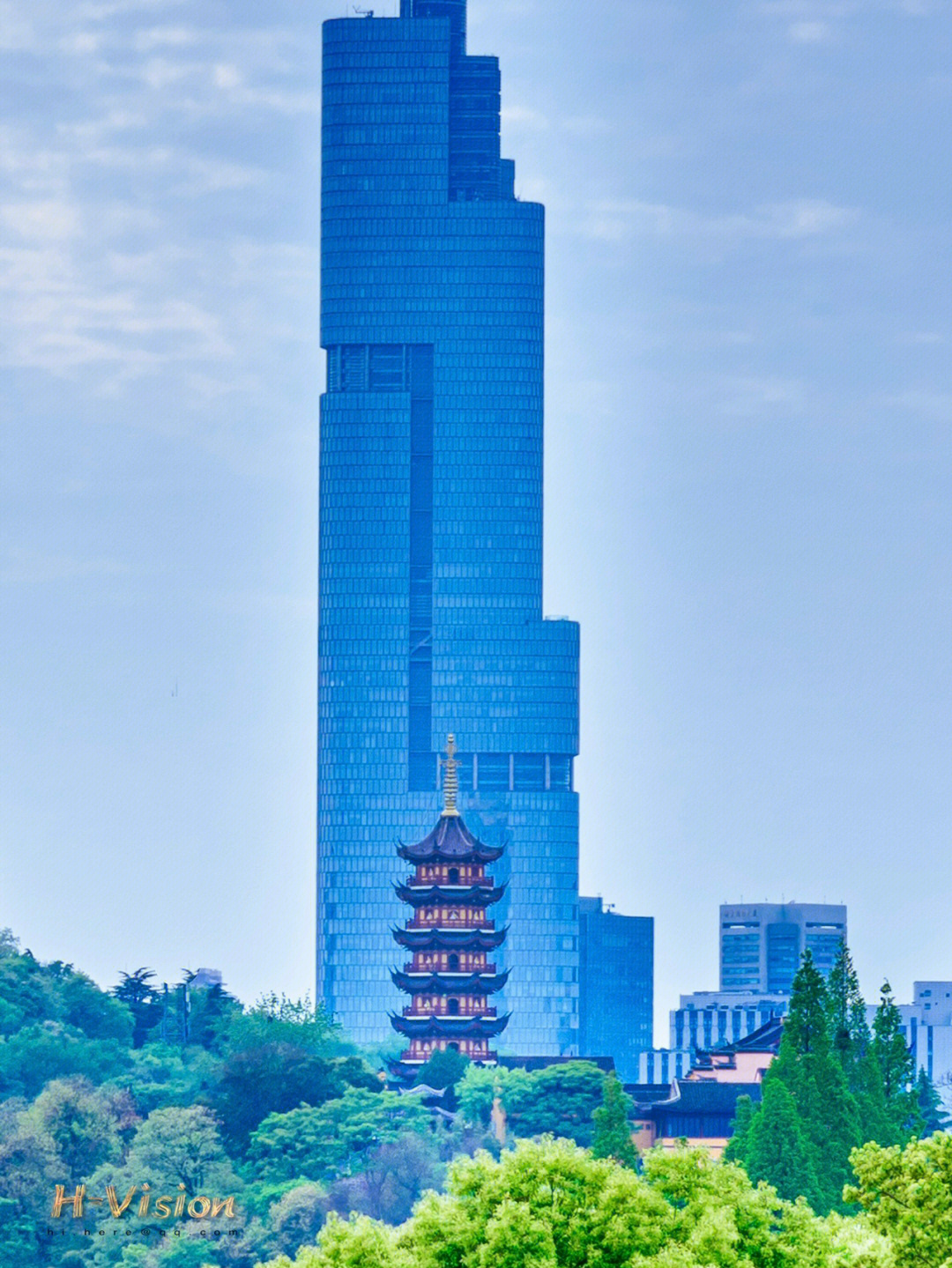 拍摄紫峰大厦的3个绝佳机位