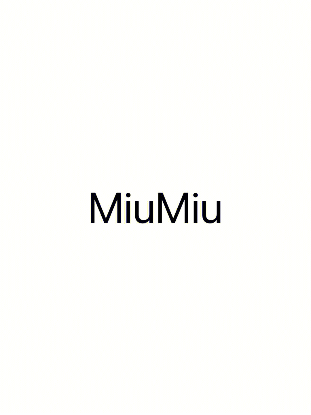 每天认识一个新的时尚品牌miumiu