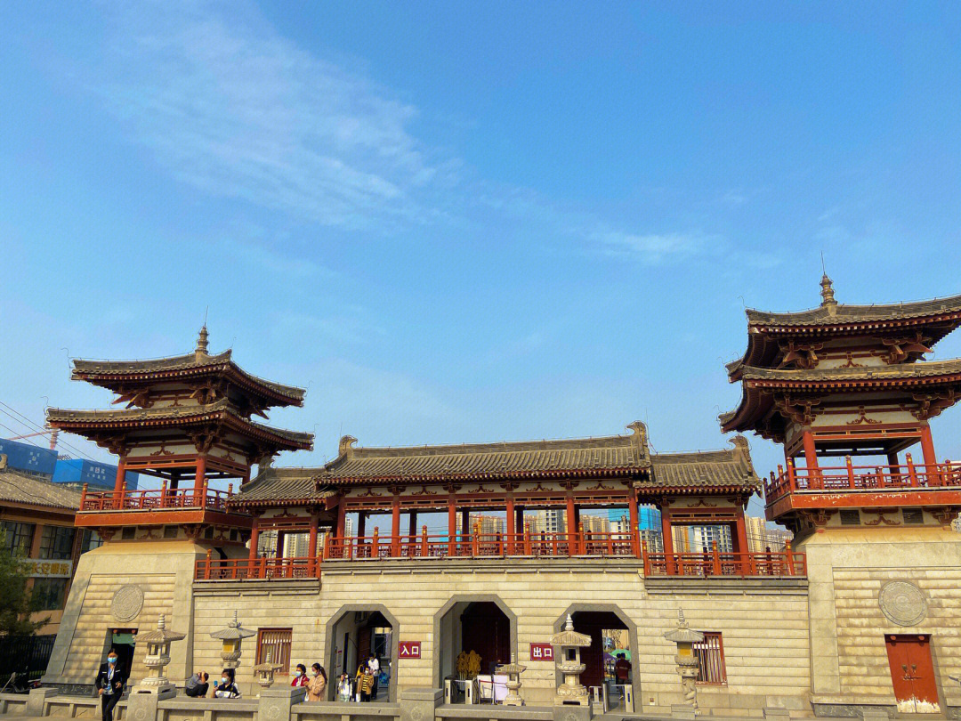 西安青龙寺平面图图片