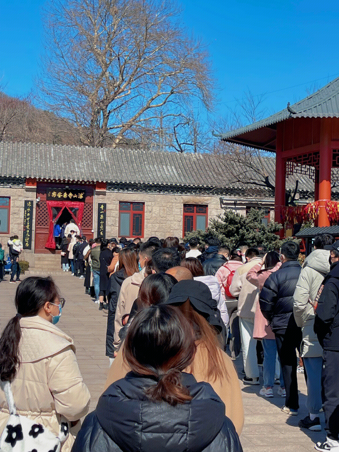 青岛湛山寺一起去吃个斋饭吧包子超好吃