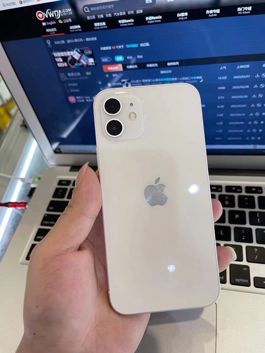 iphone12拍完照片变白图片