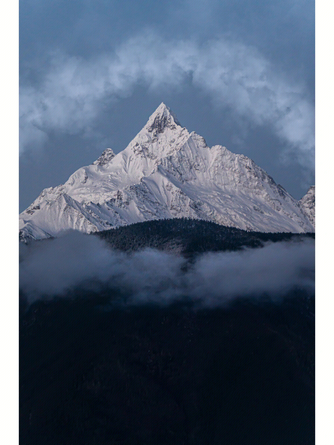 梅里雪山各峰名称图注图片