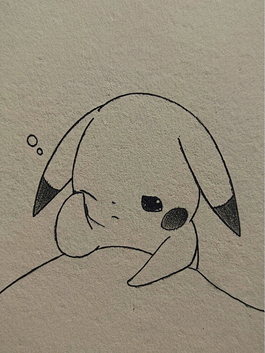 绘画过程 #简笔画 #画画 #可爱皮卡丘 #皮卡丘#简笔画教程
