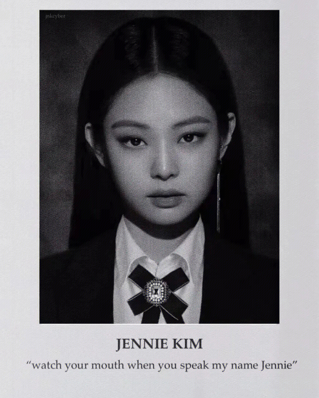 jennie韩国证件照图片