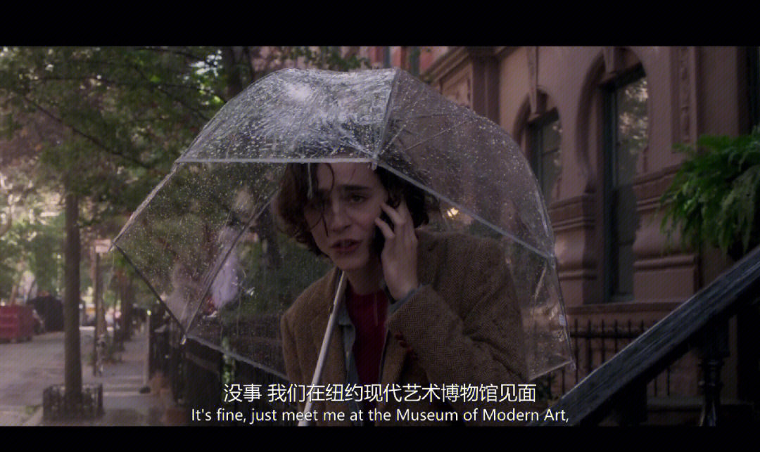 纽约的一个雨天女主图片