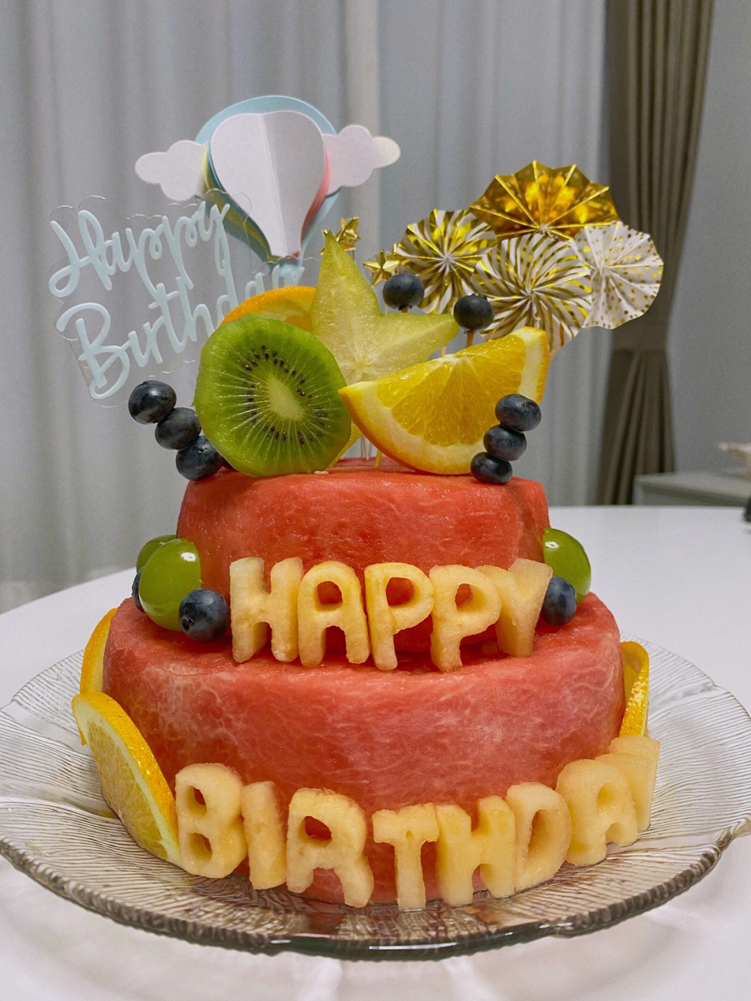 水果生日蛋糕的做法图片