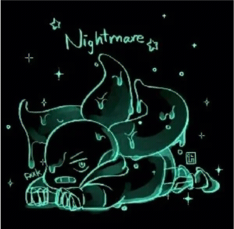 nightmare像素图图片