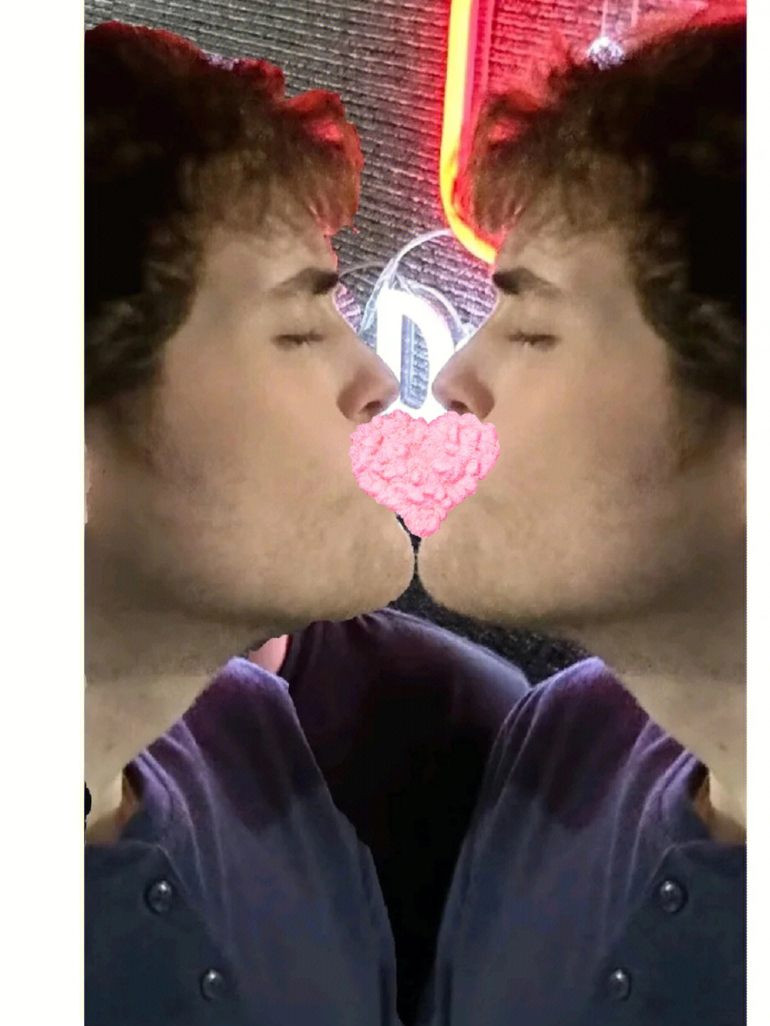 dream和george接吻图片