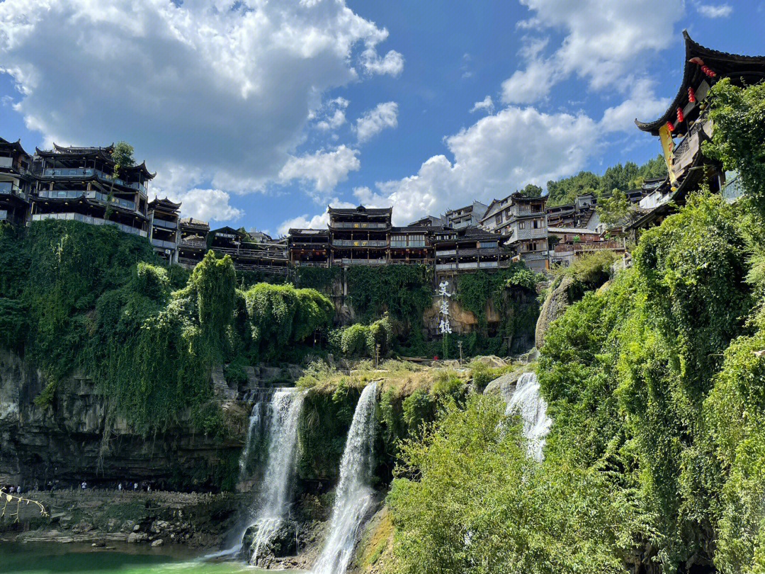 芙蓉镇的美景感言图片