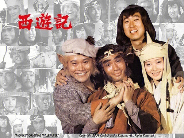 日本1978年版西游记唐僧由女性扮演
