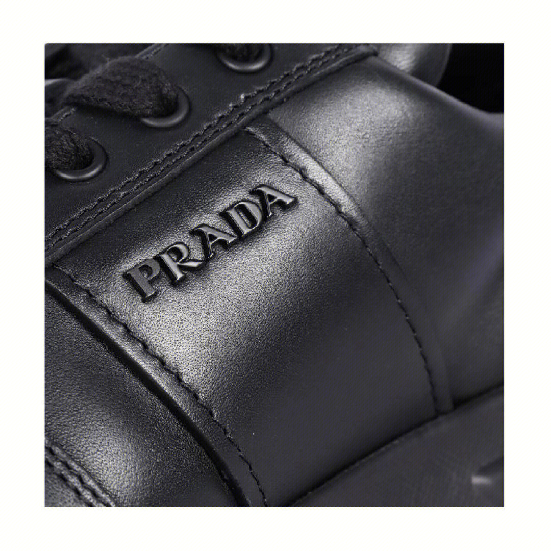 prada皮质运动鞋