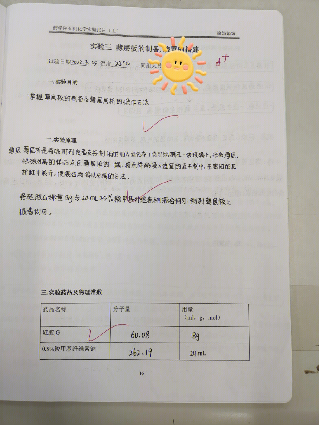 药学  有机化学实验