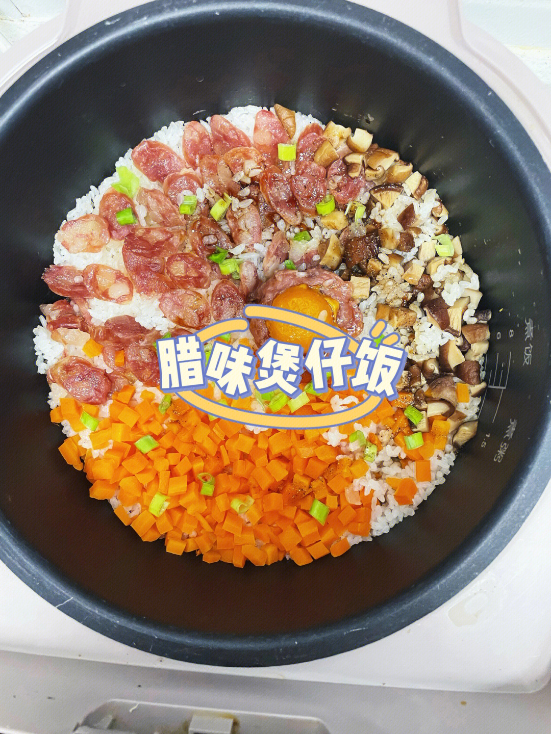 煲仔饭的做法电饭煲图片