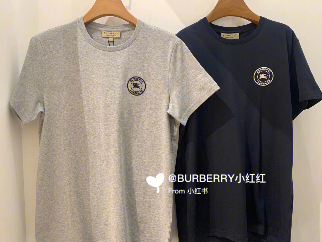 burberry战马标t恤