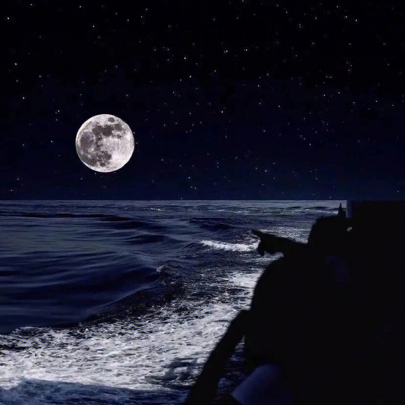 背景图神明把黑暗中跳动的心脏称为月亮
