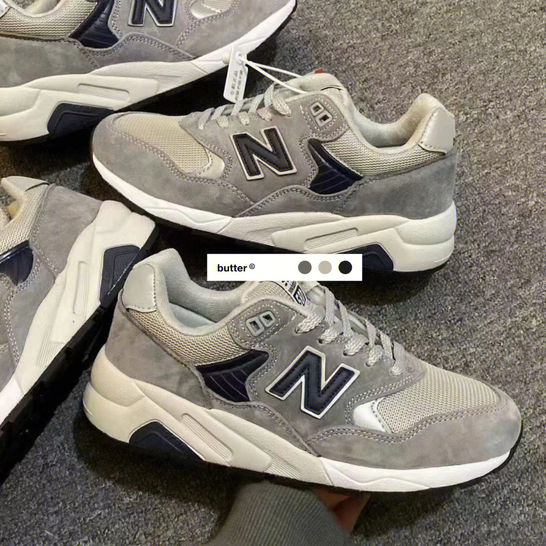 newbalance580灰蓝色