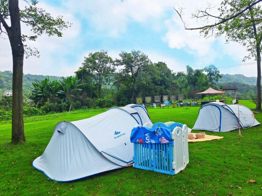 重庆露营基地05一起上山吸氧吧