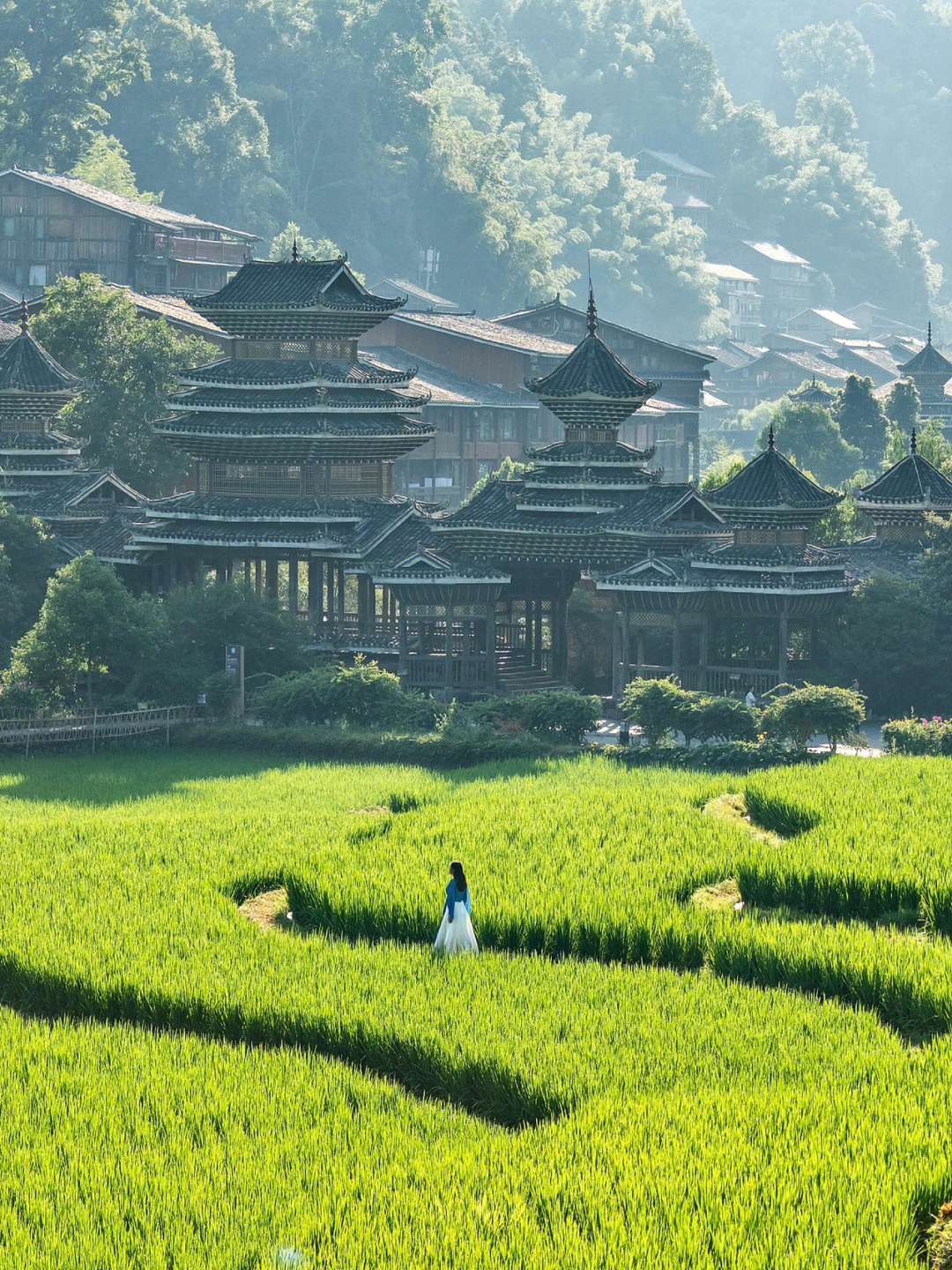 贵州肇兴侗寨隐藏在大山里的世外桃源