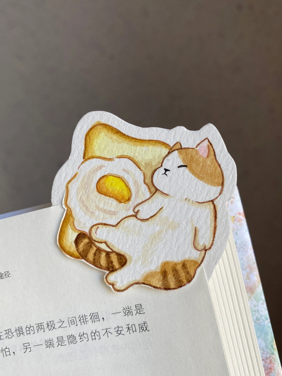 可爱的小猫书签做法图片