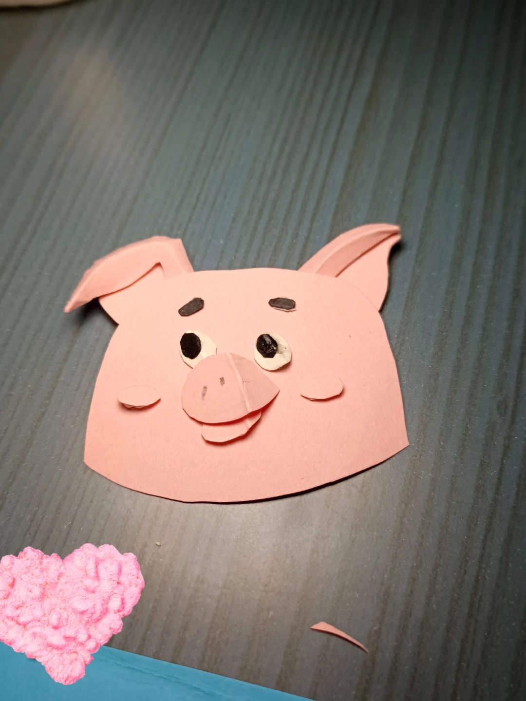 纸浮雕动物简单儿童图片