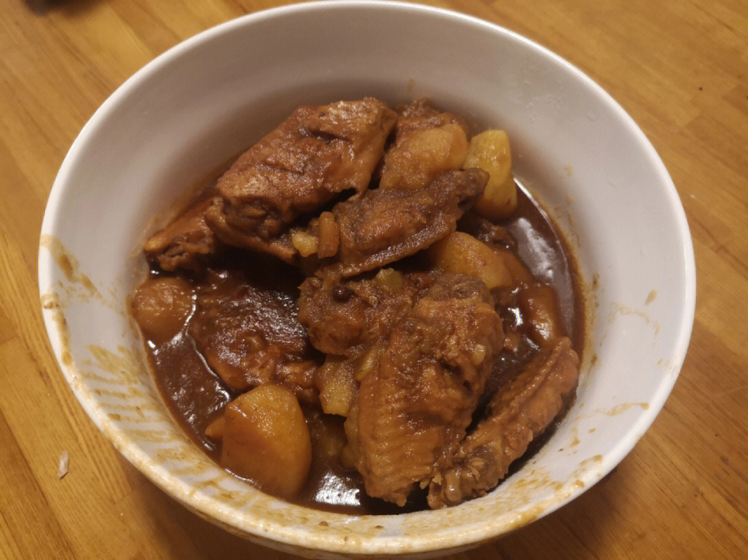 学做饭1鸡翅炖土豆