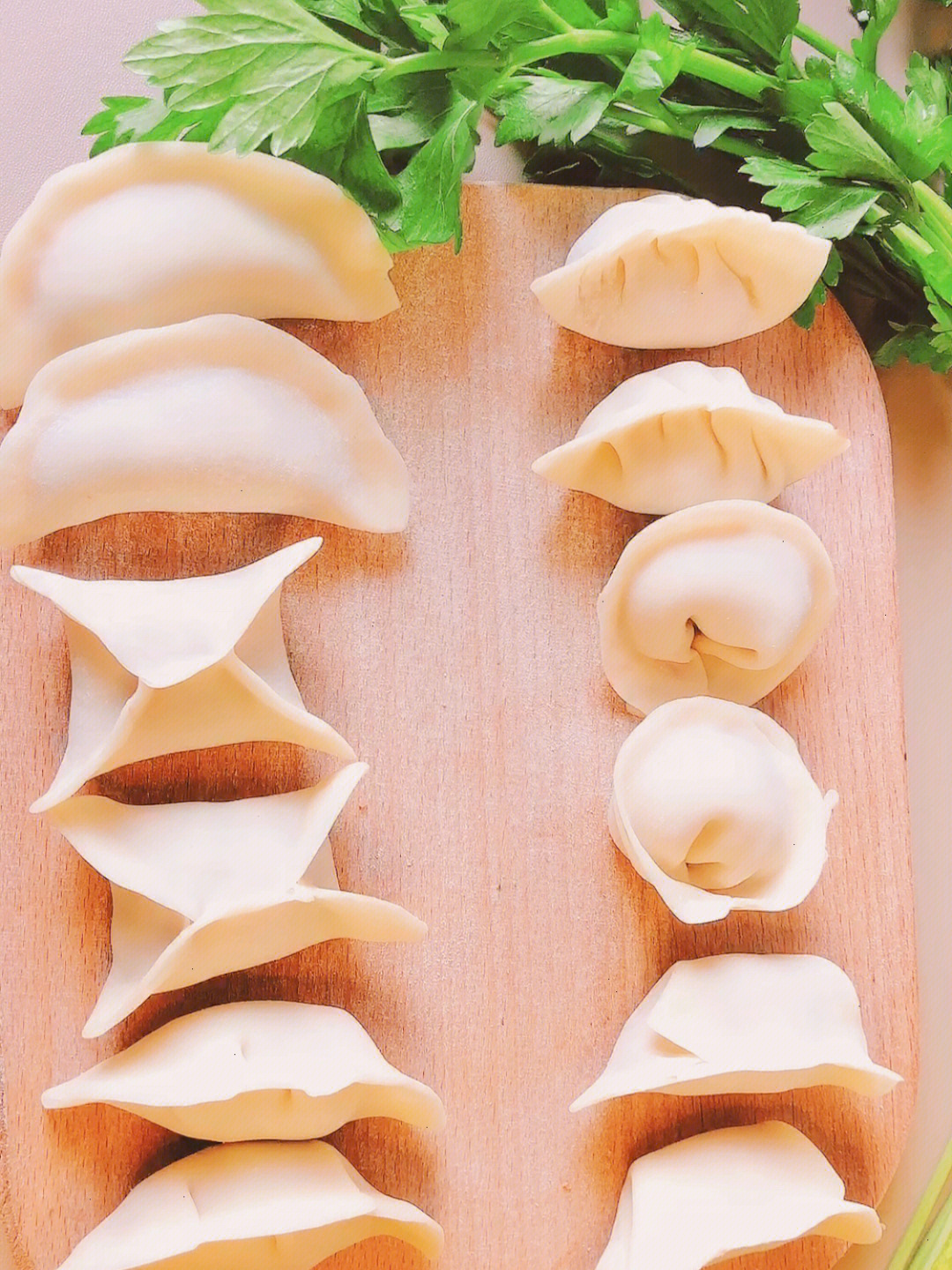 猫耳朵饺子的包法图片
