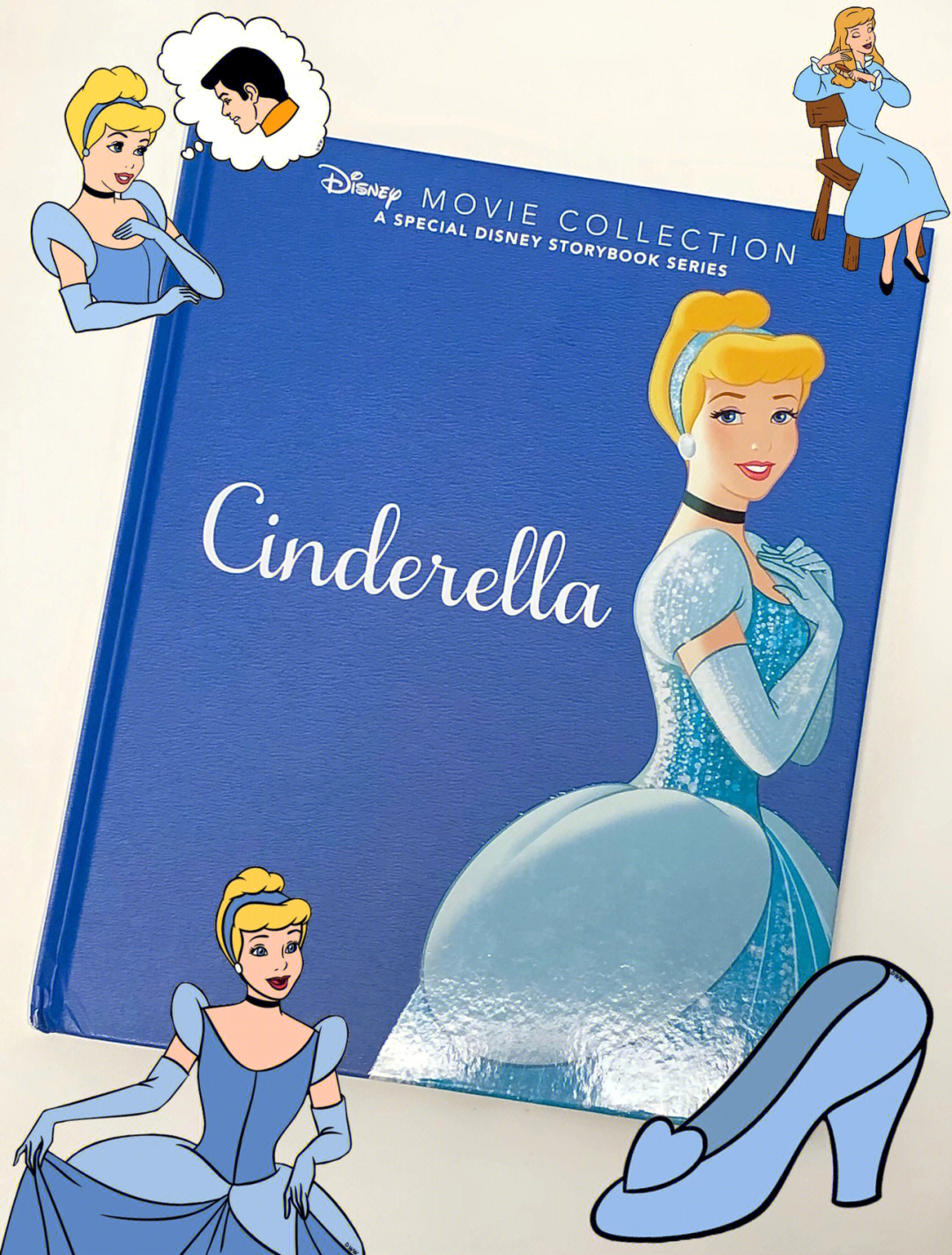 disneycinderella迪士尼灰姑娘英文书