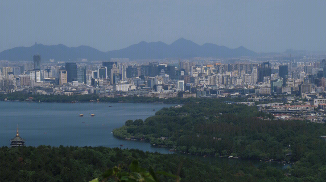 杭州凤凰山和玉皇山图片