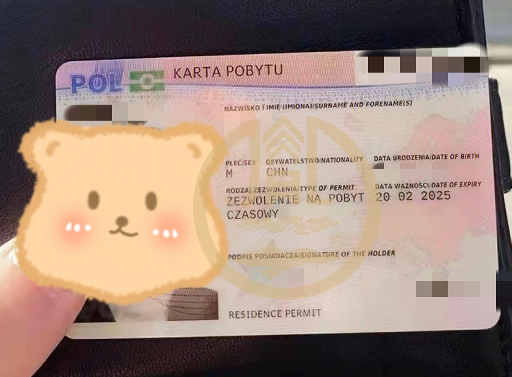 波兰签证图片