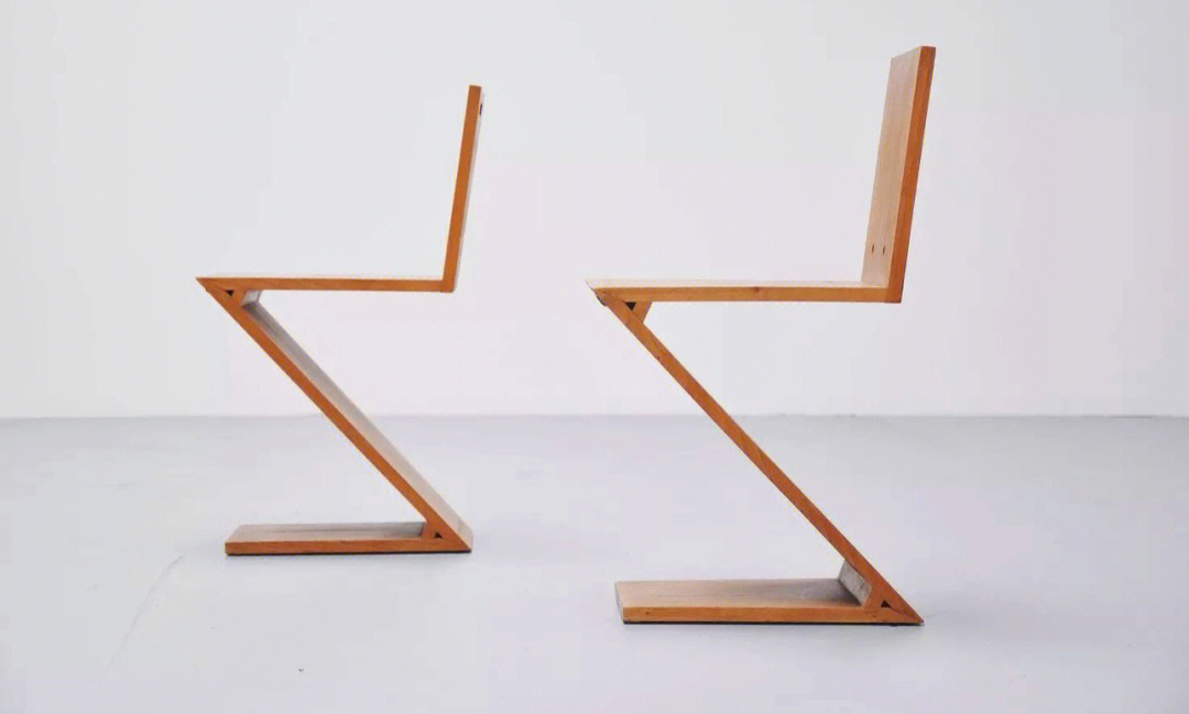 chair设计师:gerrit thomas rietveld 格雷特·托马斯·里特维尔德zig