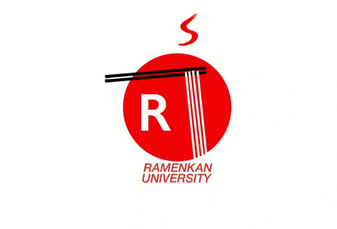 朋友设计的拉面馆大学logo