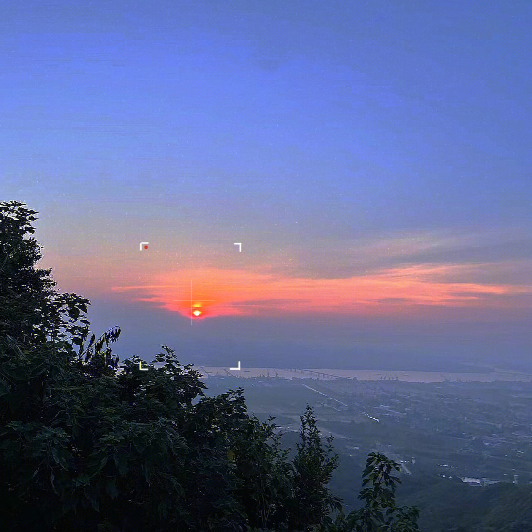 镇江圌山日出