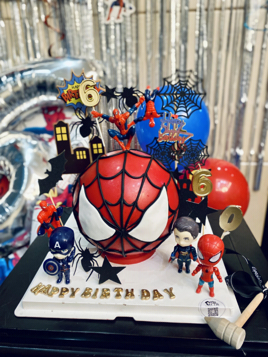武汉生日蛋糕定制#生日蛋糕#漫威主题生日宴