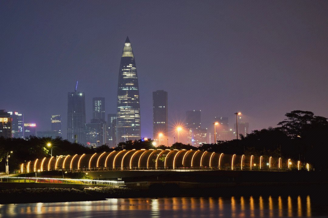 深圳湾夜景